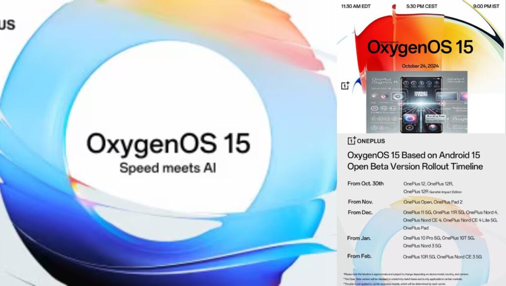 OxygenOS 15 
